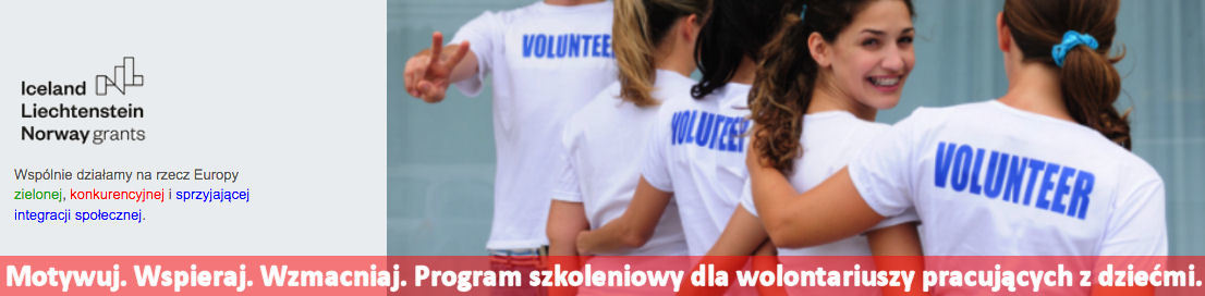 Webinarium „Skorzystaj z Programu Szkoleniowego dla wolontariuszy w ramach Programu Motywuj. Wspieraj. Wzmacniaj.“ finansowanego w ramach grantów EOG.